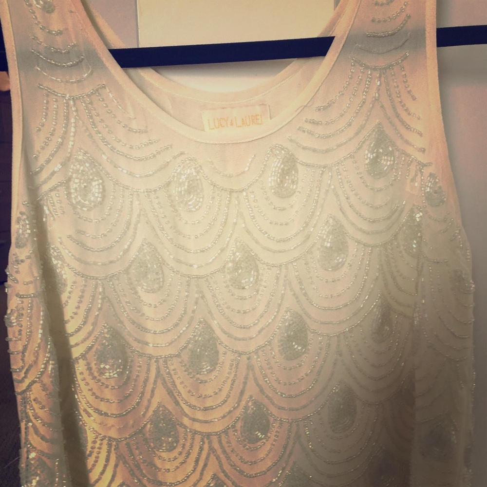 Classy beaded top